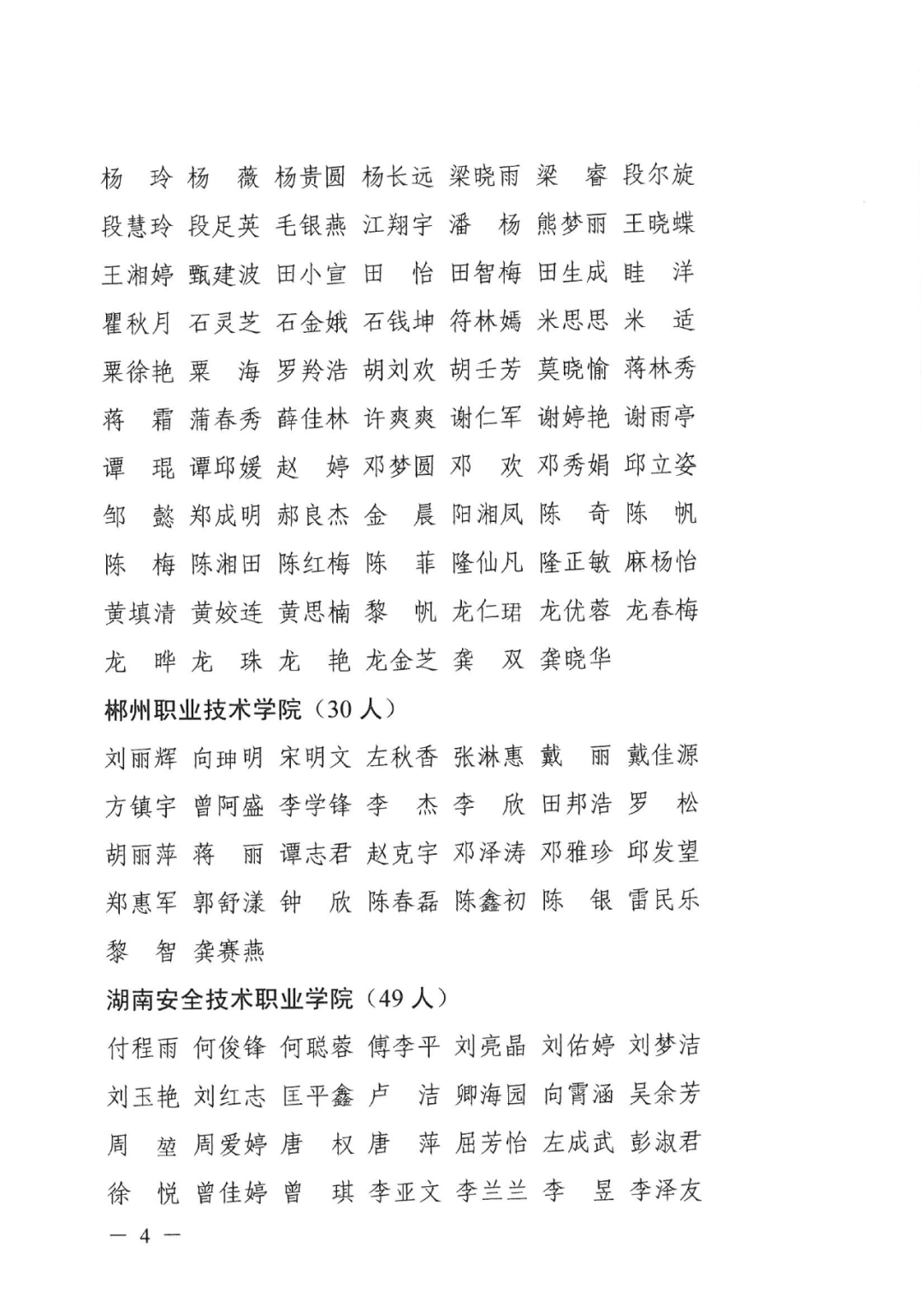 2022年湖南“專升本” 省內(nèi)生源建檔立卡畢業(yè)生報(bào)考資格審核結(jié)果的公示(圖4)