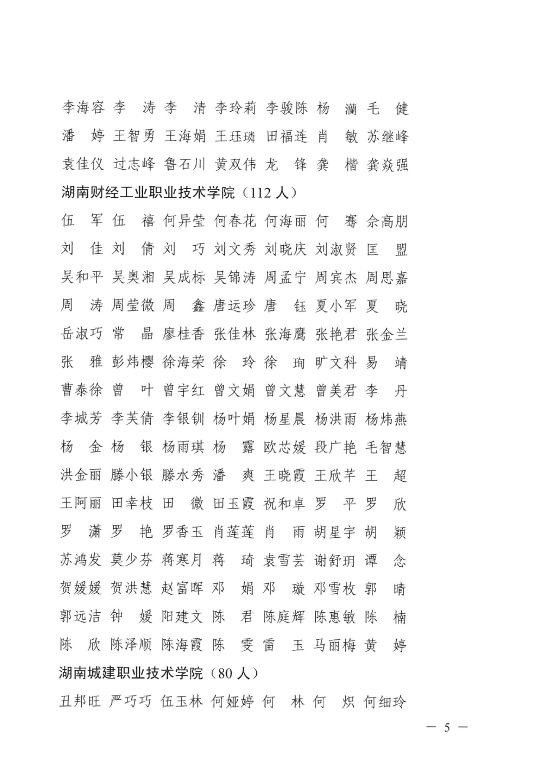 2022年湖南“專升本” 省內(nèi)生源建檔立卡畢業(yè)生報(bào)考資格審核結(jié)果的公示(圖5)