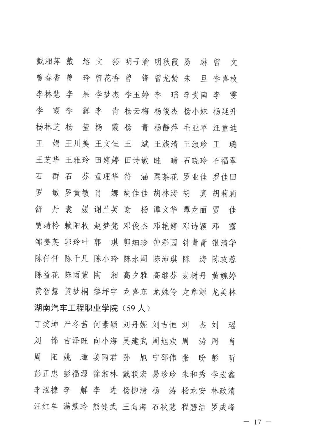 2022年湖南“專升本” 省內(nèi)生源建檔立卡畢業(yè)生報(bào)考資格審核結(jié)果的公示(圖17)