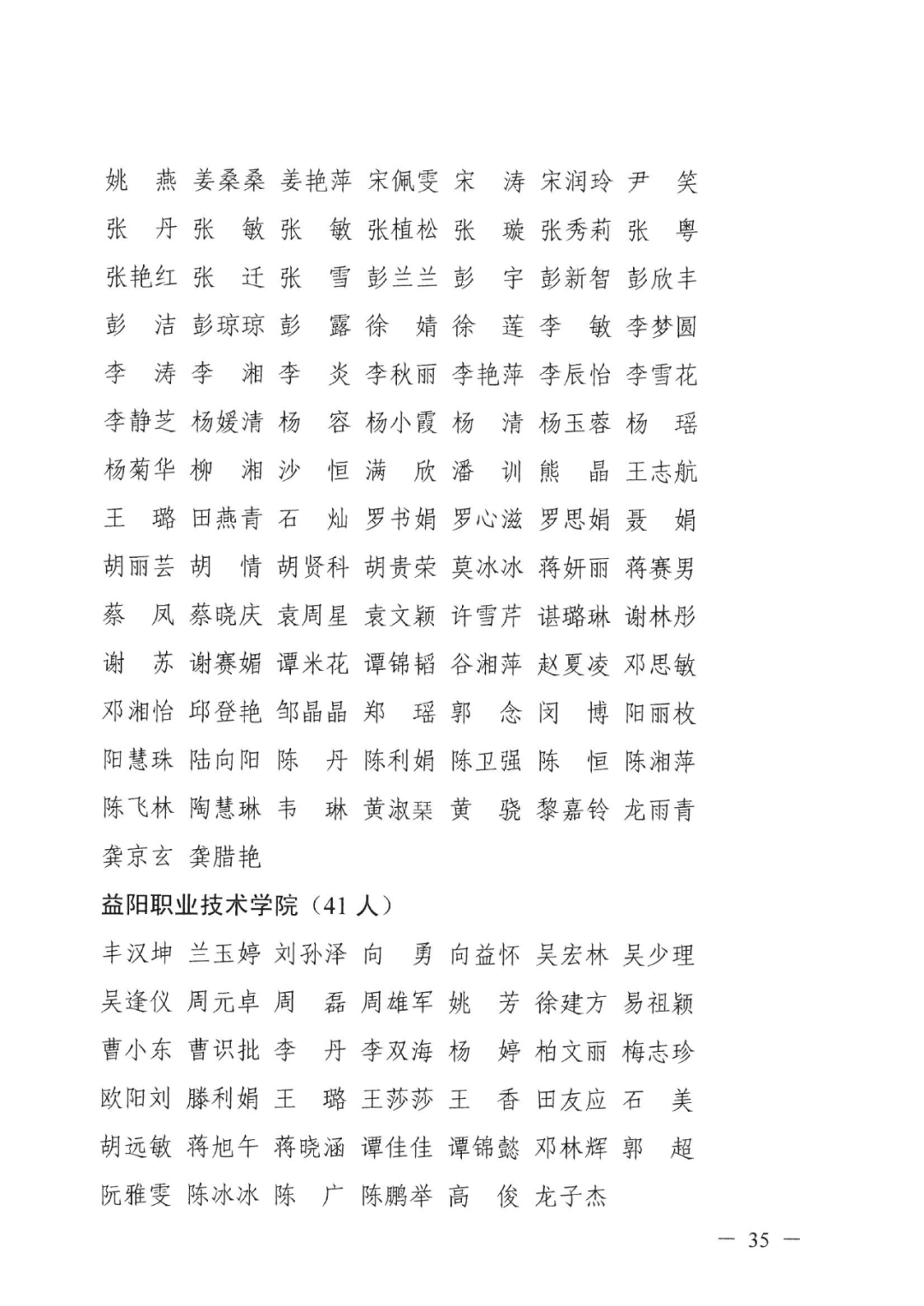 2022年湖南“專升本” 省內(nèi)生源建檔立卡畢業(yè)生報(bào)考資格審核結(jié)果的公示(圖35)