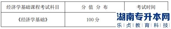 湖南信息學(xué)院專升本考試科目、分值分布及考試時(shí)間