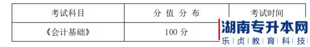 湖南信息學(xué)院專升本考試科目