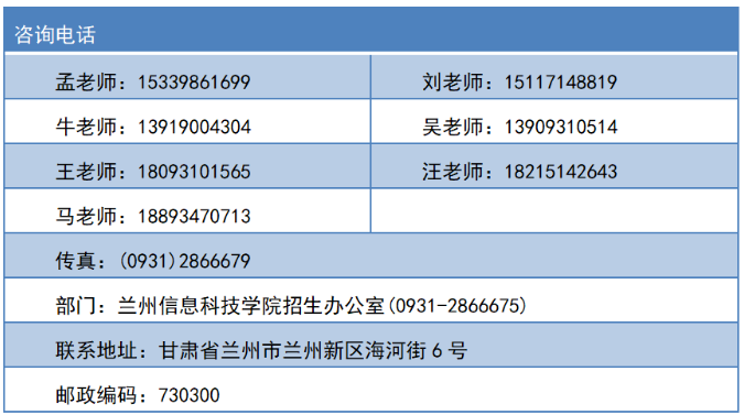 2023年蘭州信息科技學院專升本統(tǒng)一考試招生簡章發(fā)布！