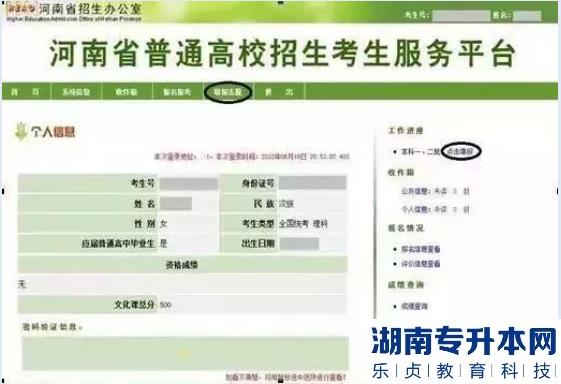 2023年河南專升本志愿填報流程,如何填報？(圖4)