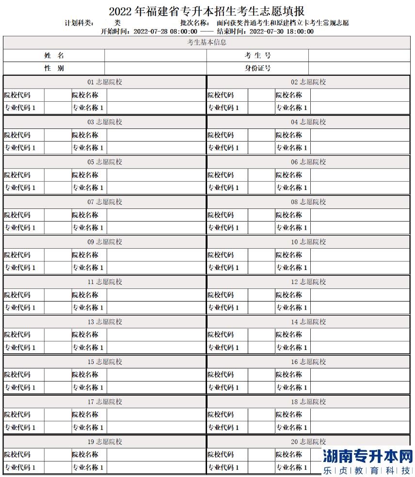 福建2023年專(zhuān)升本志愿填報(bào)步驟（圖文詳解）(圖5)