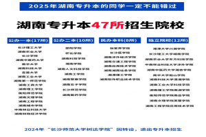 一文帶你了解湖南專升本，報(bào)名|備考本文全搞定