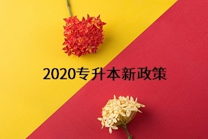 2020年專升本新政策有哪些?該如何應(yīng)對(duì)?