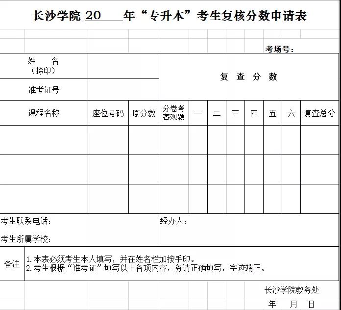 關(guān)于開放長沙學院2021年“專升本”考試成績查詢的通知(圖1)